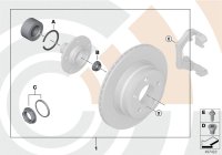 33412466785-Repair kit wheel bearing rear