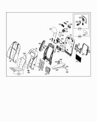 4489701100-Armrest assy-seat