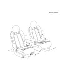 90799375-Seat assy-passenger