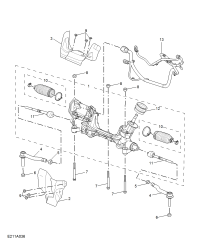 11020183-Gear sub-assy, power steering