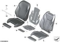 52107472482-Leather seat cover
