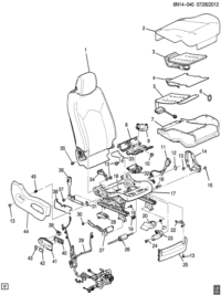 22973948-Heater comp, fr seat