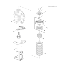 13354025-Strut-fr susp
