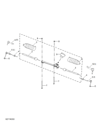 91000560-Nut-tie rod, strg