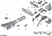 51487214727-Insulator transaxle propeller shaft under cover