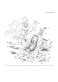 23184307-Heater assy-front seat back