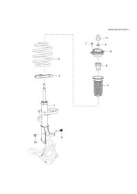 13389812-Strut-fr susp