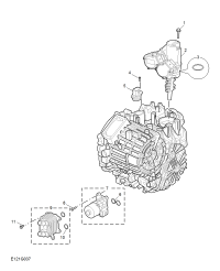 10275833-Connector, electric drive unit low pressure through cylinder