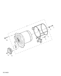 10204156-Shaft assy-electric drive idler