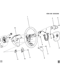25851375-Switch assy-radio cont
