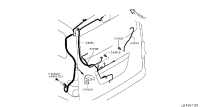 24051JX30C-Harness, back door