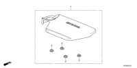 1250068DH00-Cover comp., engine
