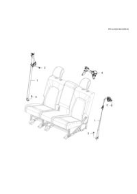 26672621-Retractor, seat belt, 3rd