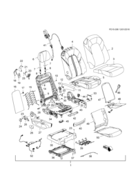 26691380-Headrest assy-rr seat