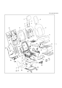 26689232-Armrest (part of 1), front seat