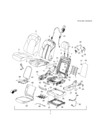26691424-Handle assy-rr seat recl
