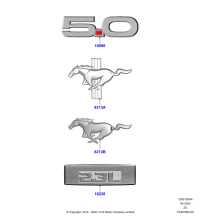 GR3Z8A224BA-In the front grille/emblem/????