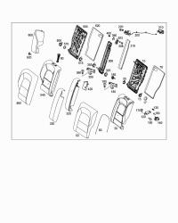 2059200932-Frame assy-seat back
