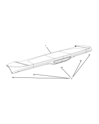 68217495AA-SPOILER LIFTGATE