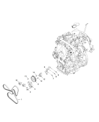 10158205-Belt, front end accessory drive