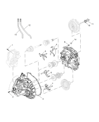 24270416-Fork assy-shift