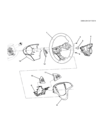 23133990-Switch, a/t manual shift assist