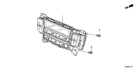 79600T6PH51ZA-Control assy-a/c