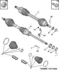 3273JQ-New propeller shaft