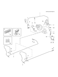 13347796-Clip, brake tube (2 opening line) (crip type)