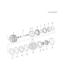 24231648-Housing 3-5-rev & 4-5-6 clutch