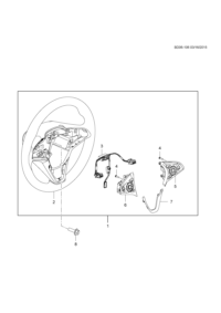 23287037-Steering wheel (incl 2-7)