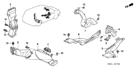 77420SFJW01-Duct assy-a/c driver