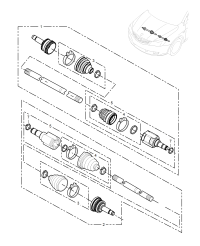 50015636-Shaft assy, drive