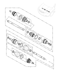 50015634-Shaft assy, drive