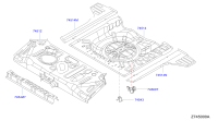 G45603DBMA-Bracket assy-silencer