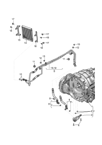3W0317801AH-Tube/for front drive axle