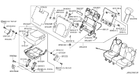 893011LK5A-FRAME ASSY-CUSHION,3RD SEAT RH