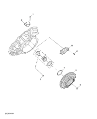 10204184-Electric drive unit clutch actuator motor