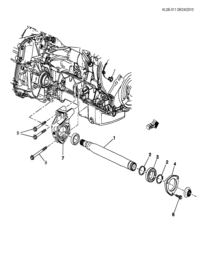 25892342-Shaft, front drive intermediate (incl. 2,3, 4)