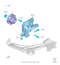E1GZ1104D-Hub assy-wheel rh/lh