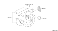 484705Z011-COVER SET-STEERING COLUMN