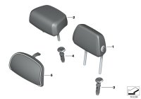 52207939144-Headrest leather center
