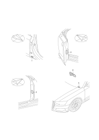 L5G0010029J-Plate, headlamp-w/passat-