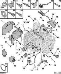 253068-Bracket, a/t ecu