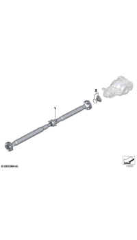 26108605314-Transmission, propeller shaft manual