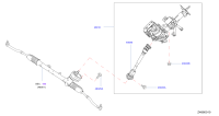 488104DW1A-COLUMN ASSY-STEERING