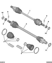 9800425580-New propeller shaft