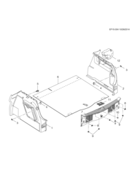 13310147-Garnish, quarter (incl. 3,4)
