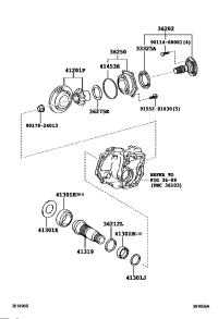3332542030-DEFLECTOR, DUST (FOR TRANSFER OUTPUT REAR SHAFT)