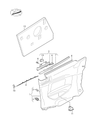 8W68577593Q7-S/belt delivery motor